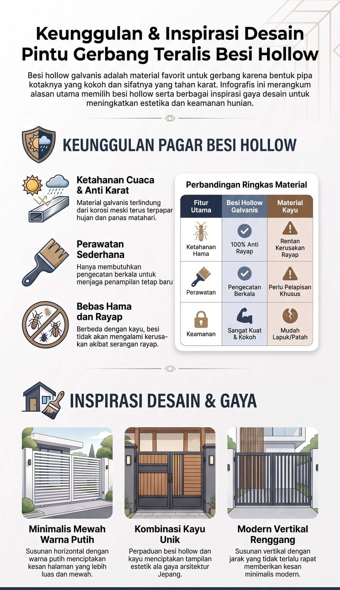 Pintu Gerbang Teralis Besi